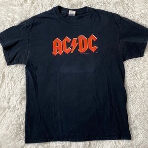 AC/DC 2009 vintage black band-Concert T-shirt